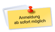 Anmeldung ab sofort möglich
