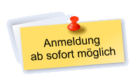 Anmeldung ab sofort möglich